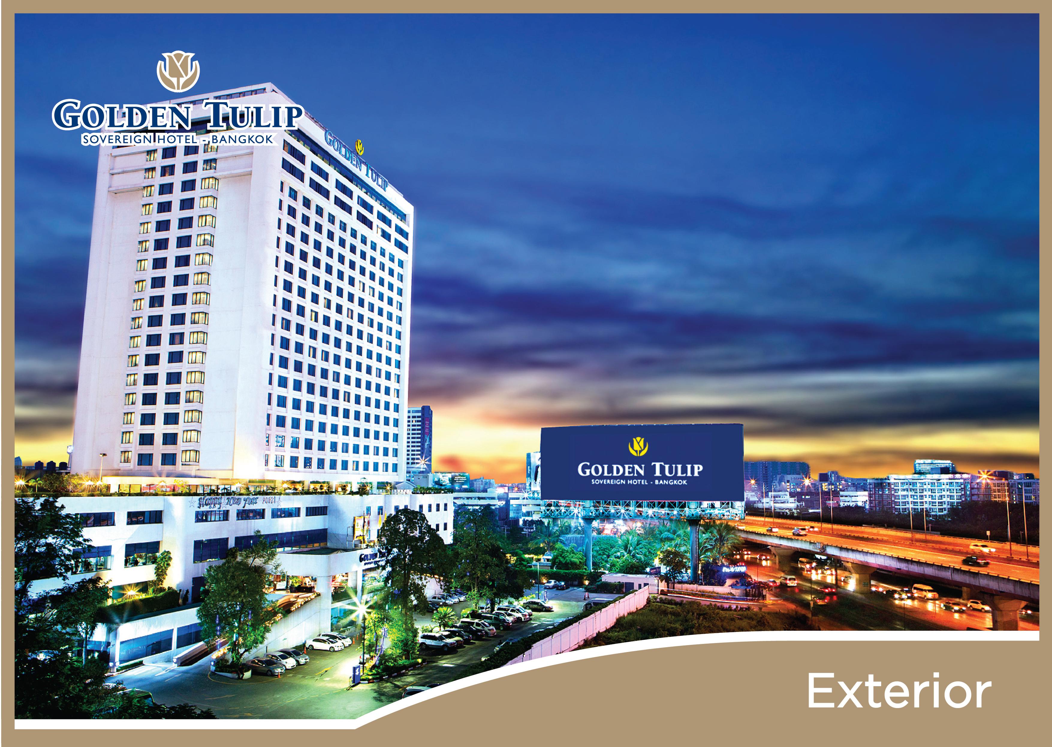 Golden Tulip Sovereign Hotel Banguecoque Exterior foto