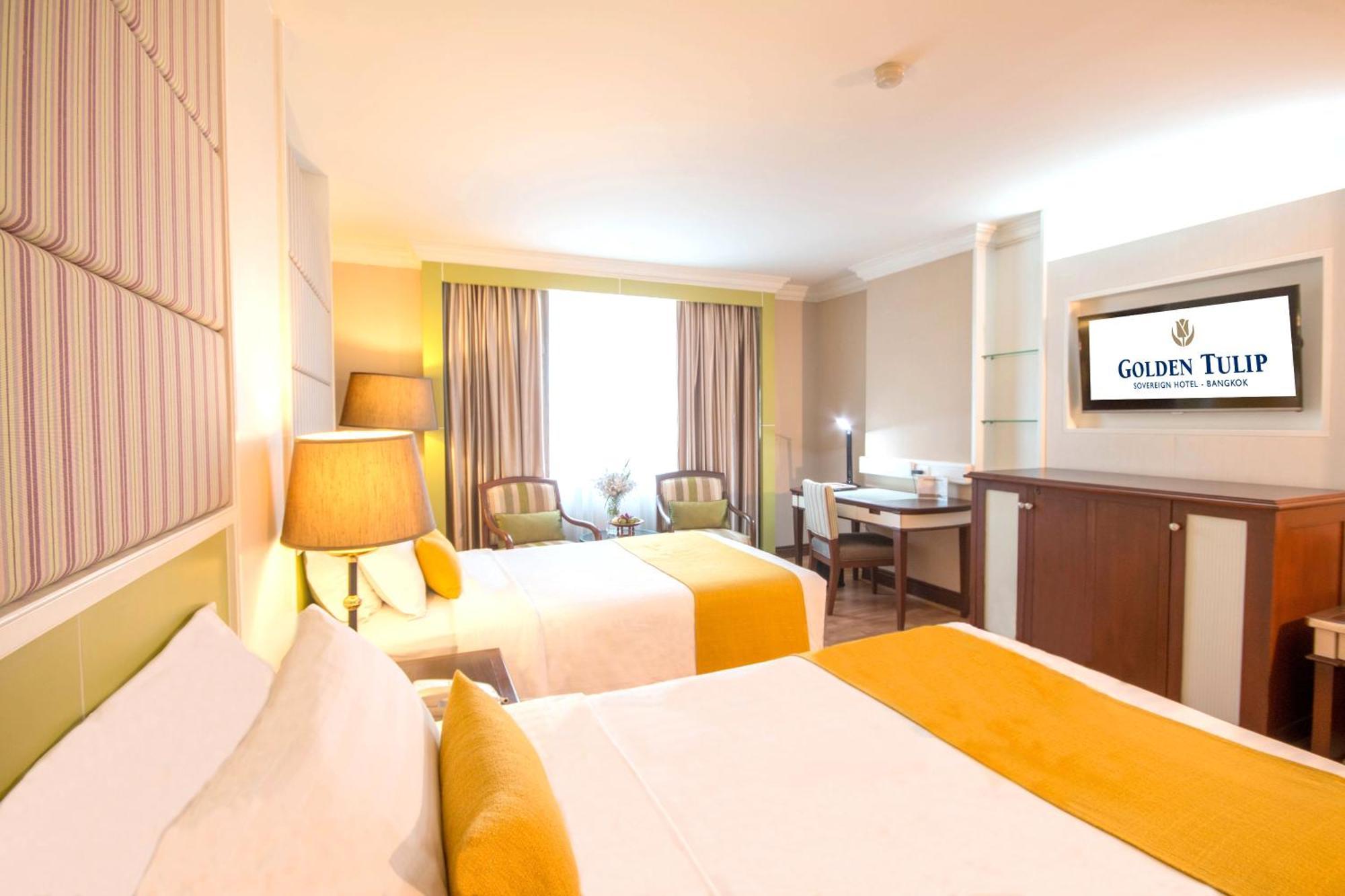Golden Tulip Sovereign Hotel Banguecoque Exterior foto